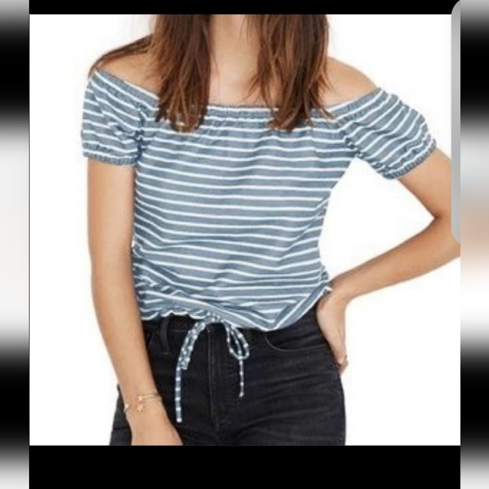 Madewell off the shoulder top